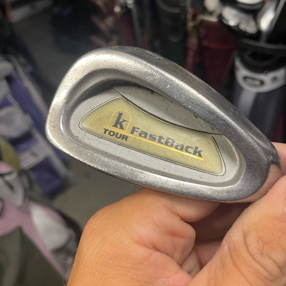 pitching Wedge Fast back K tour
Graphite shaft in A flex